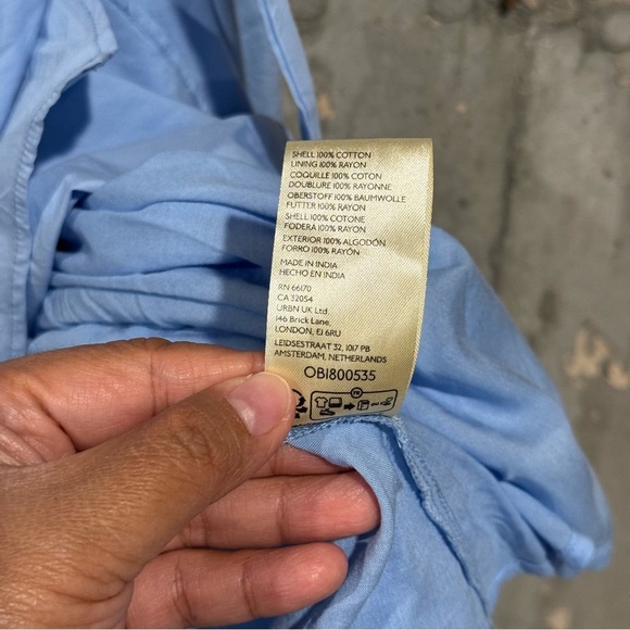 Maeve Anthropologie Size 2 Asymmetrical Sleeveless Shirt Dress Wedding Party NWT - Picture 6 of 8